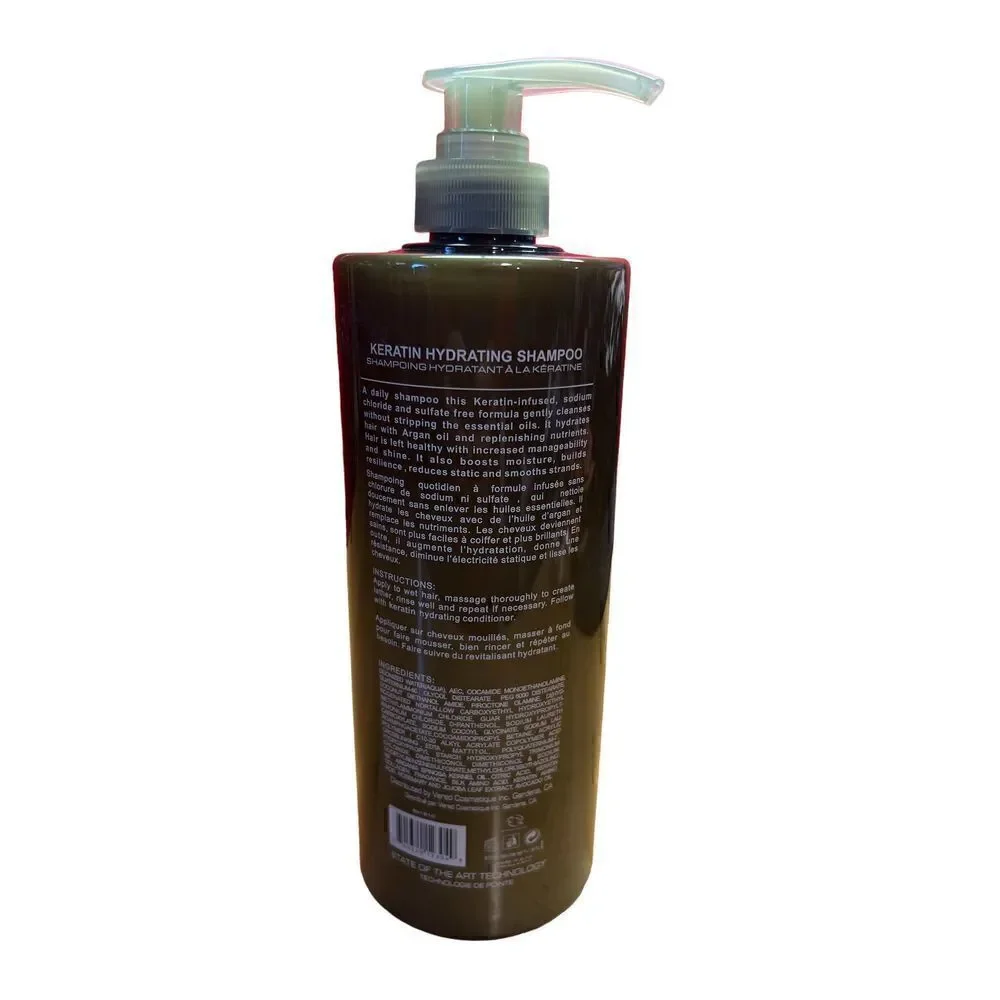 Vered BioKeratin Keratin Hydrating Shampoo All Hair  Types 33.8 oz